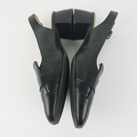 ROCKPORT Leather Women Slingback Flats ‎ Size 9 - Picture 4 of 14